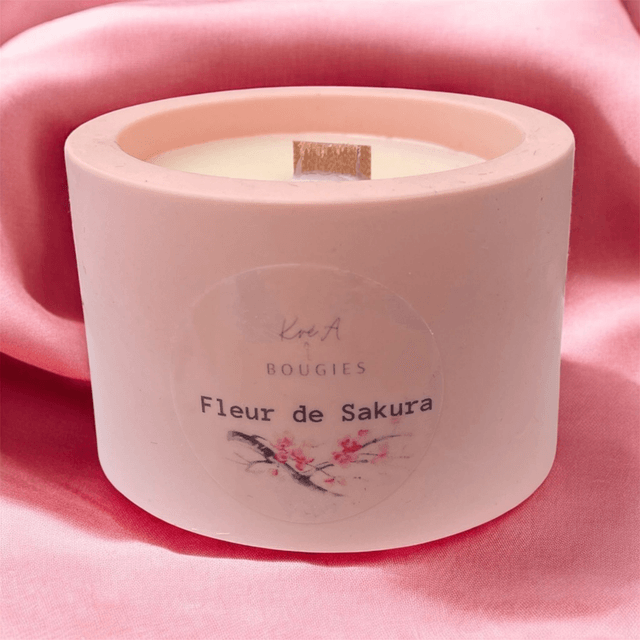  Bougie parfumée " Fleur de sakura"