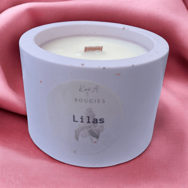 Bougie parfumée Lilas : Une touche de douceur pour votre intérieur