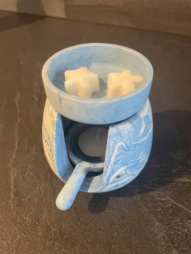 Brûle-parfum et fondants en coffret