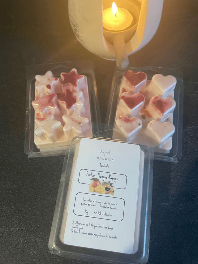 Tablette de 6 fondants parfumés 70g