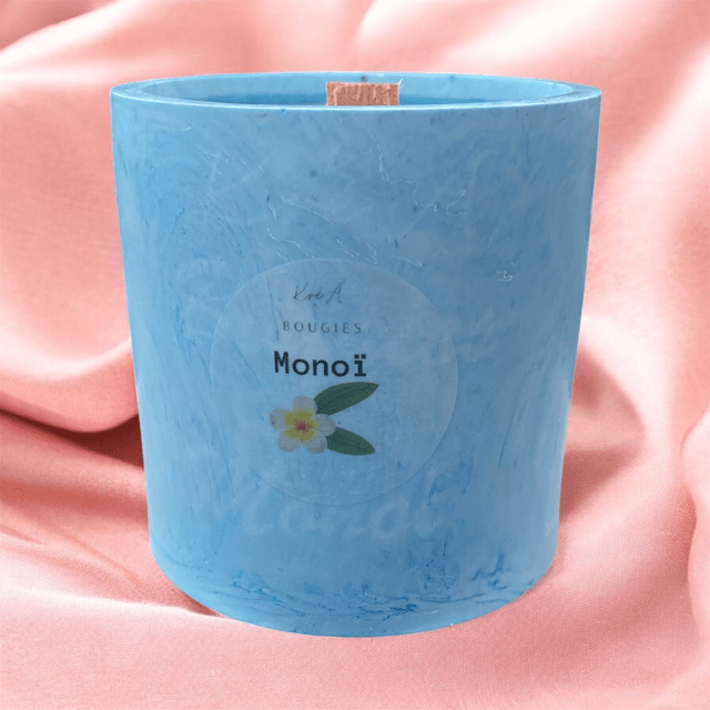  Bougie parfumée " Monoï " - Douce Evasion