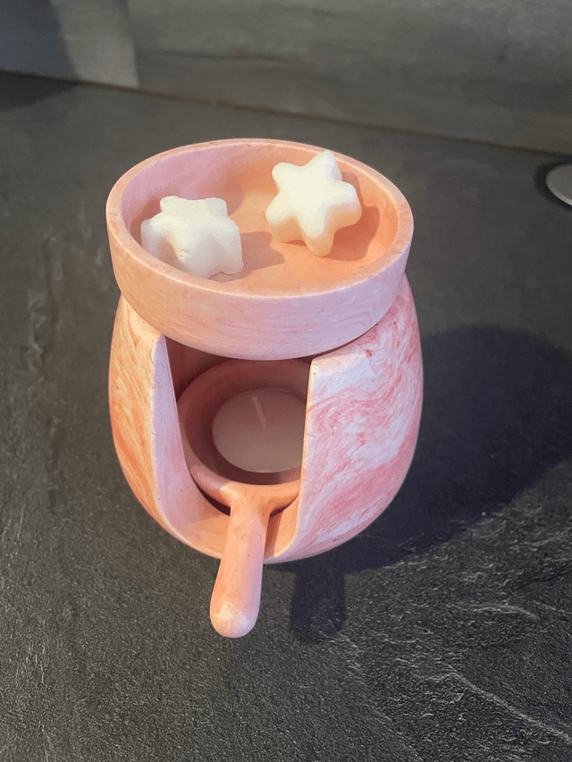 Brûle-parfum et fondants en coffret